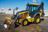 2015 John Deere 310SL 4WD Loader/Backhoe, Extendahoe, Auxiliary Hydraulics, EROPS, Heat & A/C, 24in