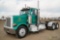 1996 PETERBILT 379 T/A Truck Tractor, Caterpillar 3406E Diesel, Jake Brake, 18-Speed Transmission,