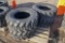 (4) New Turbo 12-16.5 Skid Steer Tires