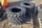 (4) New Turbo 12-16.5 Skid Steer Tires