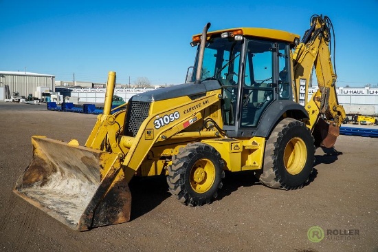 2003 JOHN DEERE 310SG 4WD Loader/Backhoe, Extendahoe, Auxiliary Hydraulics, EROPS, 24in Hoe Bucket,