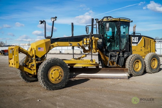 2009 CATERPILLAR 140M VHP Plus AWD Motor Grader, 14' Moldboard, Accumulators, Caterpillar Front Lift