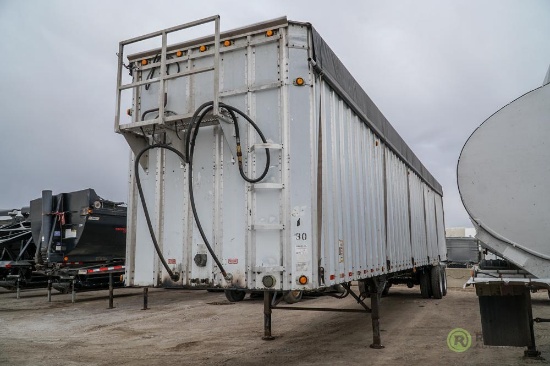 1997 IMCO T/A Walking Floor Trailer, 48' x 102in, Spring Suspension, Tarp, 285/75R24.5 Tires, All