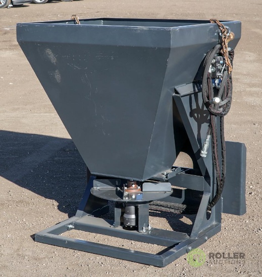 New Wolverine Salt & Sander Spreader To Fit Skid Steer Loader