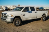 2015 DODGE RAM 2500 Heavy Duty 4x4 Crew Cab Pickup, Hemi 5.7L, Automatic, Runs But Needs