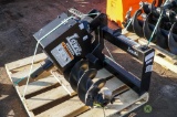 New Lowe 750 Hydraulic Posthole Digging Attachment w/ 12in Auger To Fit Skid Steer Loader