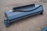 New Wolverine 72in Hydraulic Rotary Tiller Attachment To Fit Skid Steer Loader