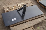 New Receiver Hitch Trailer Mover To Fit Skid Steer Loader
