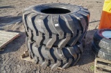 (2) New 21L-24 Backhoe Tires