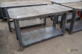 New Heavy Duty 30in x 57in Welding Shop Table w/ Shelf