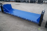 New 10' Snow Pusher Attachment To Fit Skid Steer Loader