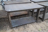 New Heavy Duty 30in x 57in Welding Shop Table w/ Shelf