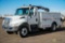 2005 INTERNATIONAL 4300 S/A Crane Truck, DT466 Diesel, 6-Speed, Spring Suspension, Hiab Model 032