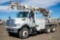 2007 INTERNATIONAL 7600 T/A Digger Derrick Truck, Cummins ISM Diesel, Automatic, Rubber Pad