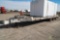 1992 INTERSTATE T/A Equipment Trailer, Duals, 23' x 102in Deck, 5' Dovetail, Fold-Down Ramps, Air