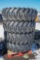 (4) New Loadmaxx 20.5-25 Loader Tires