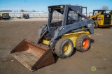 NEW HOLLAND LS170 Skid Steer Loader, Auxiliary Hydraulics, 10-16.5 Tires, 66in Bucket, Engine Has