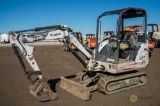 2008 BOBCAT 325 Mini Excavator, 12in Rubber Tracks, 55in Backfill Blade, Auxiliary Hydraulics, 24in