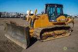 2011 CASE 1650L Crawler/Tractor, LGP, Rear Ripper, 13' 6-Way Dozer Blade, Enclosed Cab w/ A/C &