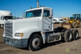 1995 FREIGHTLINER CONVENTIONAL T/A Truck Tractor, Cummins N14 Diesel, 10-Speed, 4-Bag Air Ride