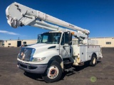 2008 INTERNATIONAL 4400 S/A Bucket Truck, MaxxForce Diesel, Automatic, Spring Suspension, Terex Hi