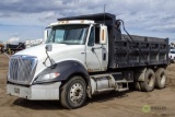 2011 INTERNATIONAL PROSTAR PLUS T/A Dump Truck, MaxxForce Diesel, 10-Speed, 4-Bag Air Ride