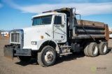 2001 FREIGHTLINER T/A Dump Truck, Cummins ISM Diesel, Automatic, Air Ride Suspension, 15' Dump Box