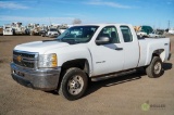 2012 CHEVROLET SILVERADO 2500 HD 4x4 Super Cab Pickup, Vortec V8, Gas & CNG, Automatic,