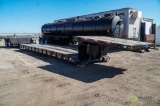 2011 MANAC T/A Double Drop Lowboy Trailer, Detachable Gooseneck, 29' Well, Extendable to 70', 102in