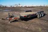 2004 TRLK T/A Tilt Bed Equipment Trailer, 22' x 80in Overall Deck, 18' Tilt Portion, 12,000 LB GVWR,