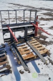 New Kival Combo Skid Steer Attachment, 48in Pallet Forks, Bale Spear, Trailer Mover