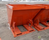 New Kit 2-Cubic Yard Trash Hopper, Self Dumping, 4000 LB Capacity