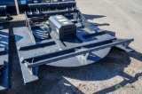 New JCT 72in Brush Cutter Attachment with Stump Jumper to Fit Skid Steer Loader