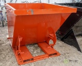 New Kit 2-Cubic Yard Trash Hopper, Self Dumping, 4000 LB Capacity