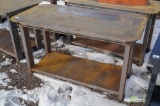 New Heavy Duty 30in x 57in Welding Shop Table w/ Shelf