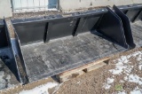 New 78in Large Capacity Skid Steer Bucket