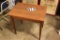 Small Wooden Table w/Tapered Legs