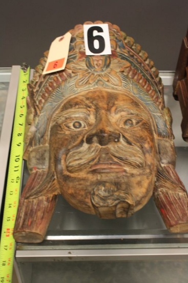 Wood Carved Mask