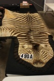 Zebra Skin Rug, Zimbabwe Africa