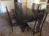 Ebonized Dining Room/Conference Table