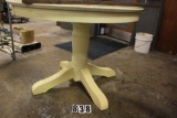 Yellow Round Table