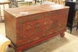 Chinese Painted Trunk