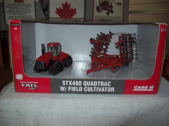 Case IH STX 480 Quad & Field Cultivator 1/64