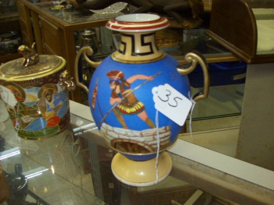 Porcelain Greek Style Vase