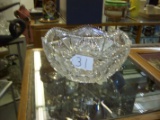 Cut Glass Punch Bowl