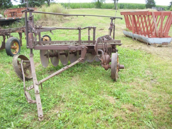 MM 7' Disk Plow On Steel