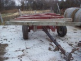 Round Bale Trailer With Mn 12 Ton Tandem Axle Gear