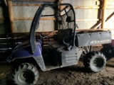 2007 Polaris Ranger 4x4 Gas Manual Dump Box 1/2 Cab 2200 Hrs