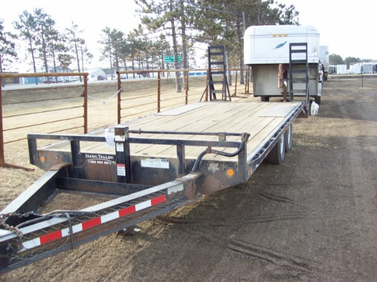 Sparks 16' Flatbed With 4' Beaver Tail & Ramps FARM USE ONLY L303