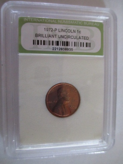 1972-P Lincoln Penny BU con 200